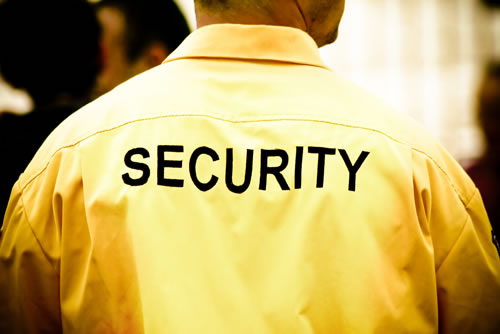 Image: security guard