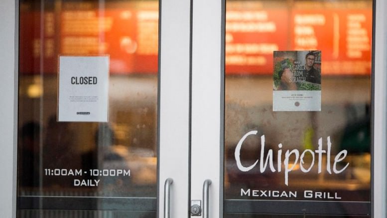 Some Chipotles Closed due to Norovirus