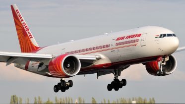 Air India plane landing